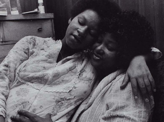 Teenager daughter and mother