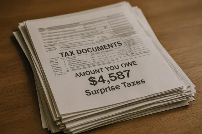 Why You Owed on Your Taxes This Year