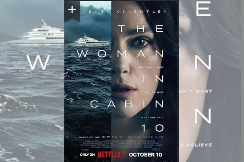 Promotional image for the woman in cabin 10