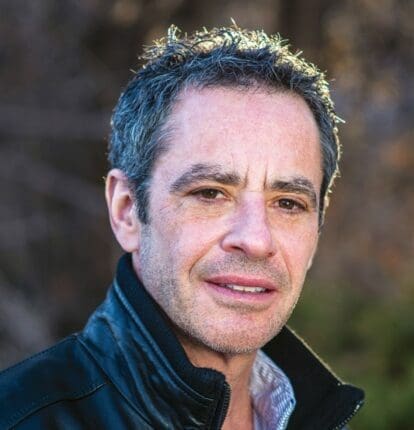 A headshot of a man