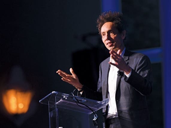 Malcolm Gladwell onstage