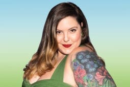 Mary Lambert, the triple-platinum–selling artist quoted in this article, at the 2019 RaiseAChild Honors Concert Benefit in Hollywood, California