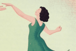 A woman dancing / Illustration by Adam Niklewicz