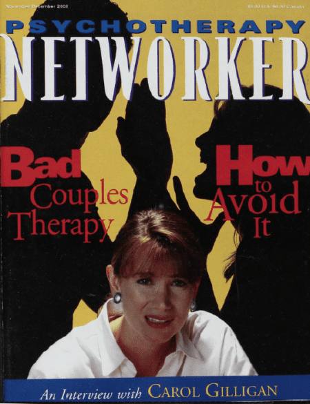 Psychotherapy Networker: November/December 2002