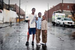 Three young boys