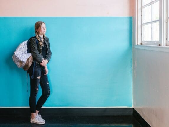 Teen girl at school | Image by Pexels/Rodnae Productions