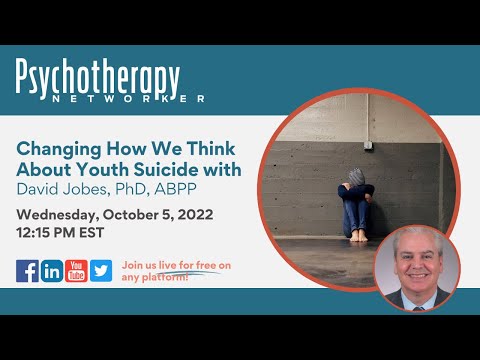 Changing How We Think about Youth Suicide